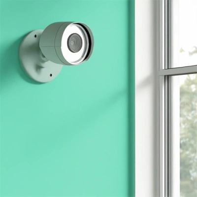 Brownsville vivint camera facing a window
